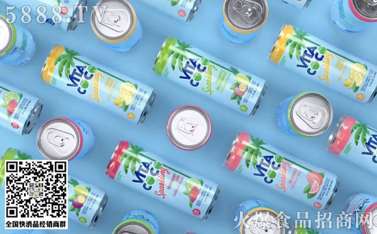 鐵罐椰子氣泡水 鐵罐椰子氣泡水